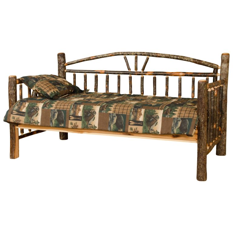 Rustic Hickory Day Bed