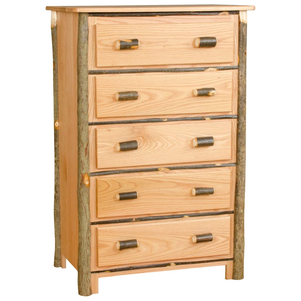 Rustic Hickory Vertical Chest