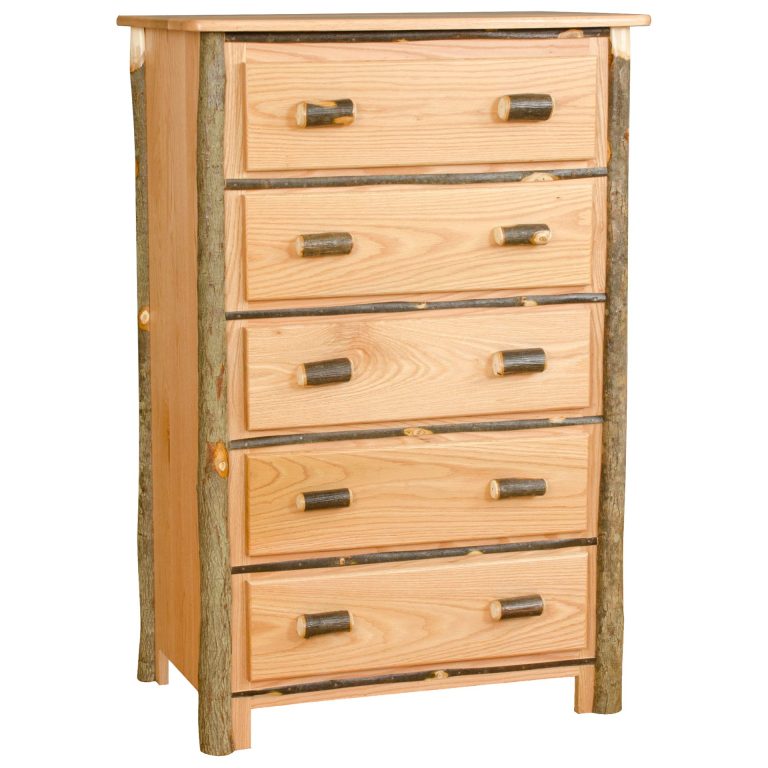 Rustic Hickory Vertical Chest