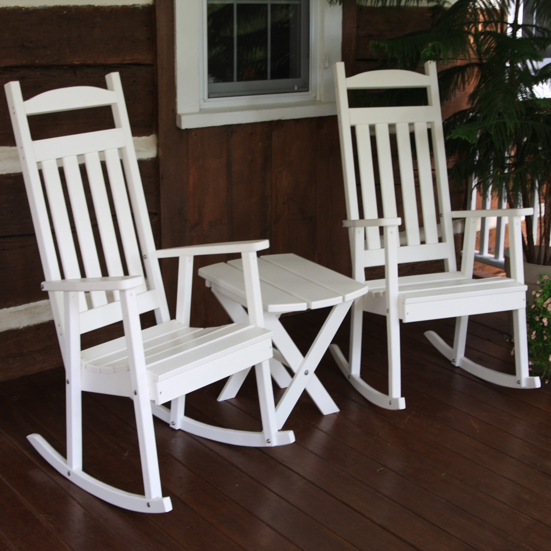 A&L Furniture Poly Lumber Classic Porch Rocker