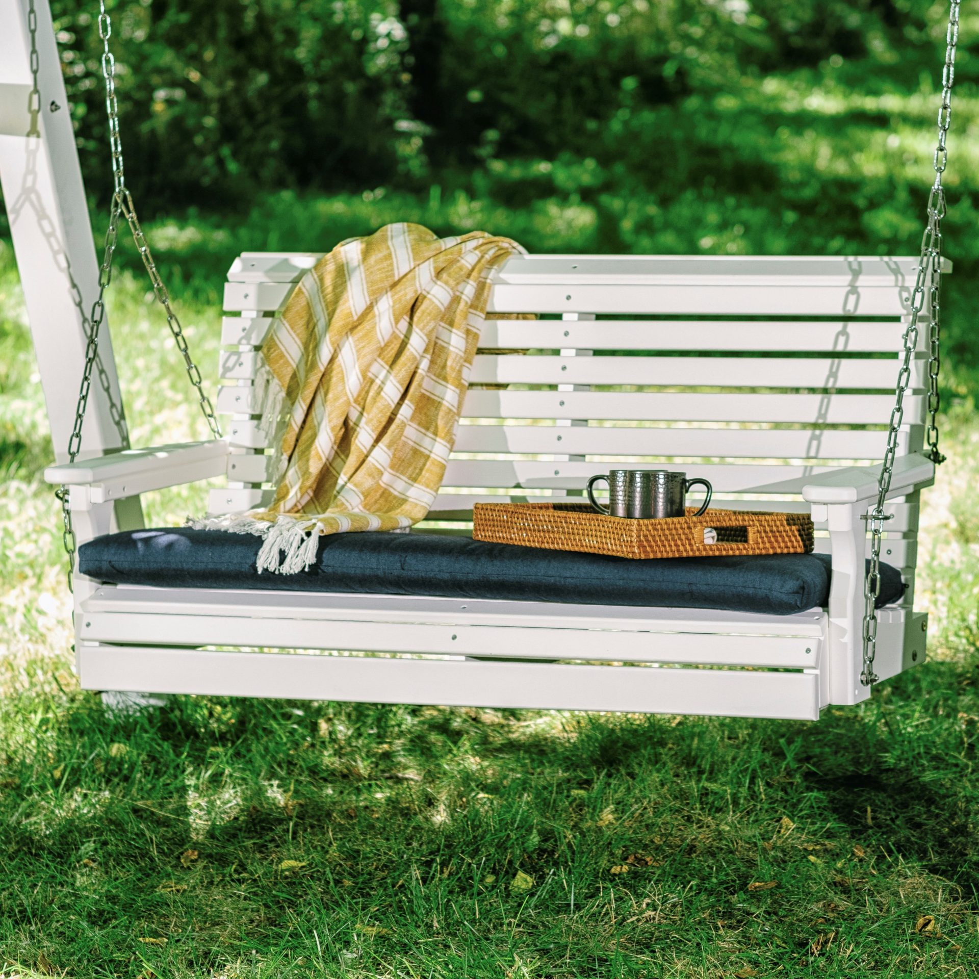 Poly Lumber Rollback Porch Swing