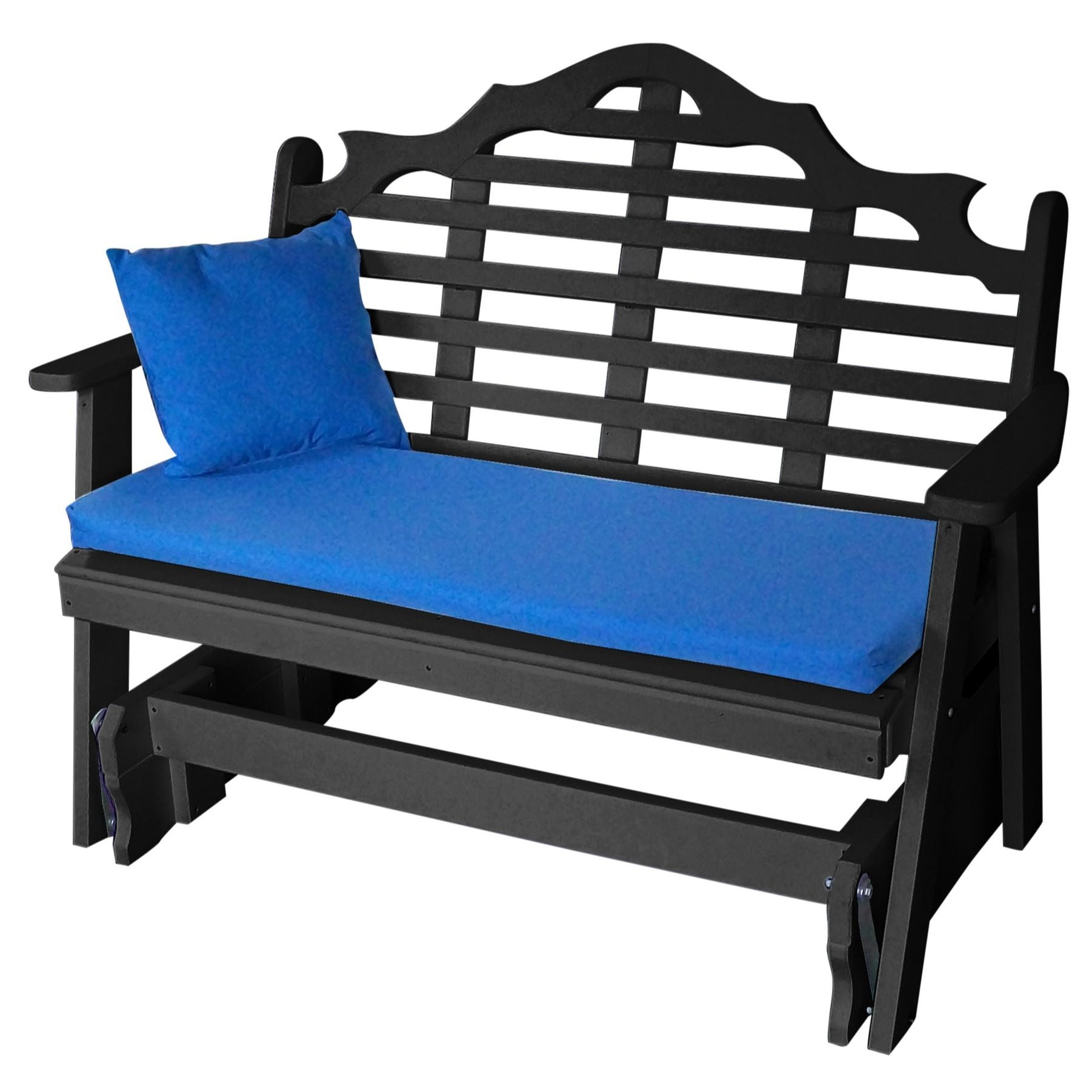 A&L Furniture Poly Lumber Marlboro Glider Bench