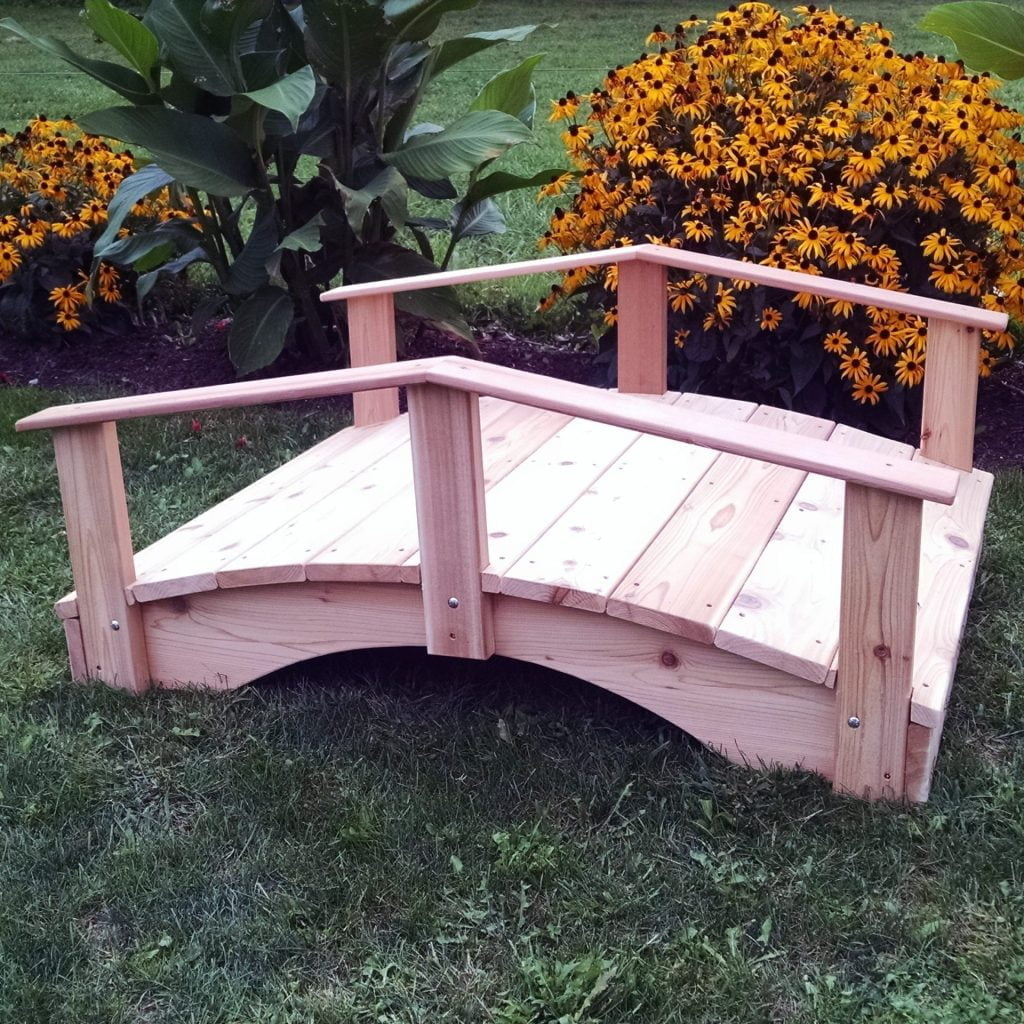 Cedar Oriental Garden Bridge