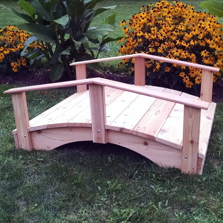 Cedar Oriental Garden Bridge