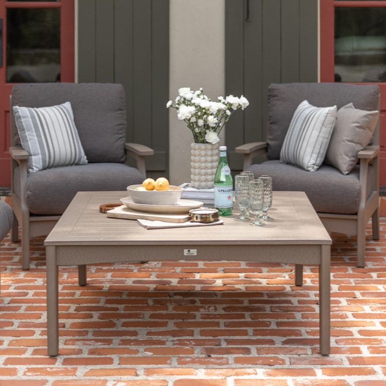 Berlin Gardens Classic Terrace Square Coffee Table