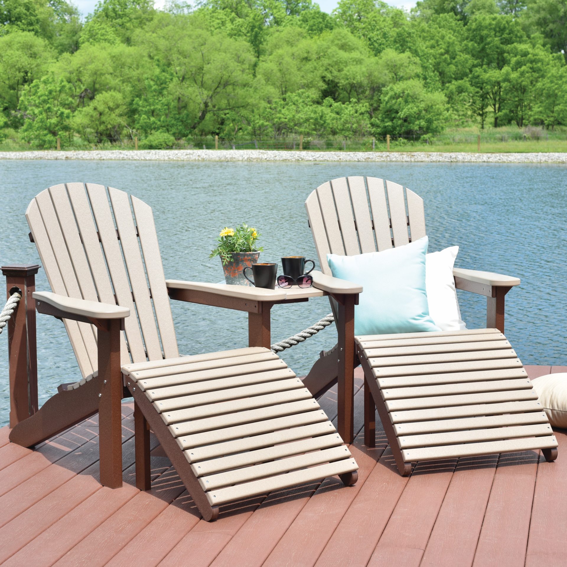 Adirondack Footstool