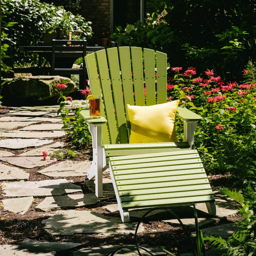 LuxCraft Deluxe Adirondack Footrest