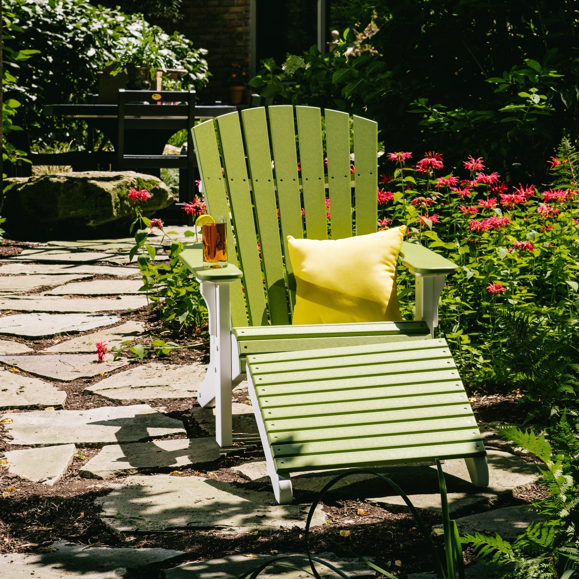 Poly Lumber Deluxe Adirondack Footrest