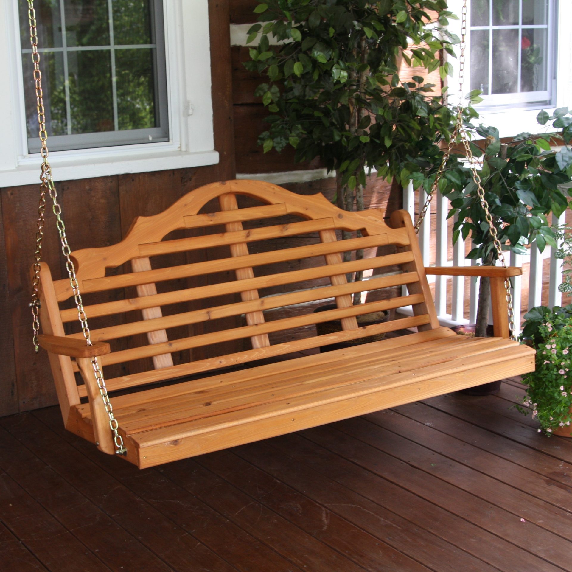 A&L Furniture Cedar Marlboro Swing