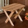 A&L Furniture Cedar End Table