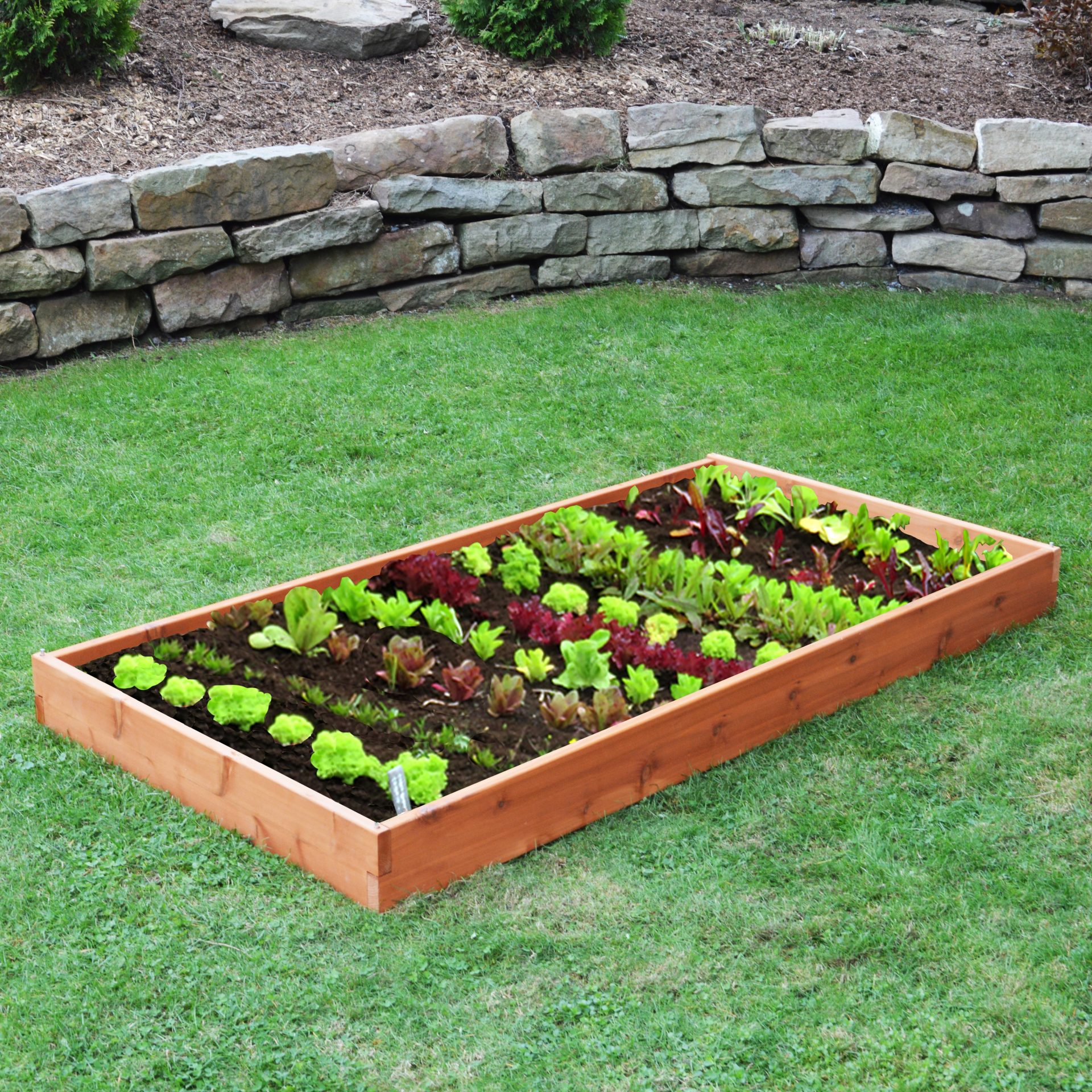 A&L Furniture Cedar Raised Garden Bed