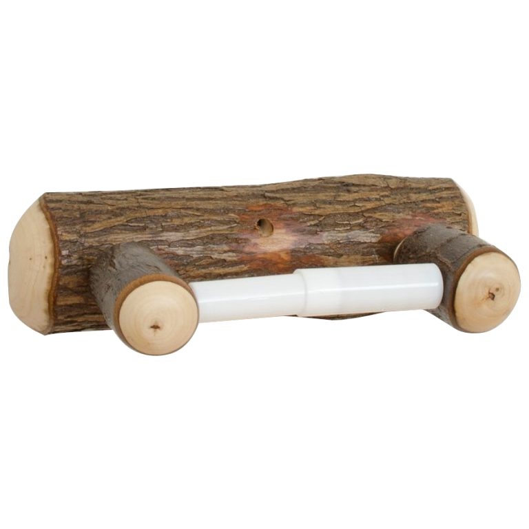 Rustic Hickory Toilet Paper Holder