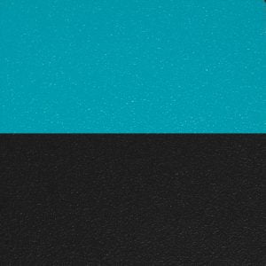 Teal and Black