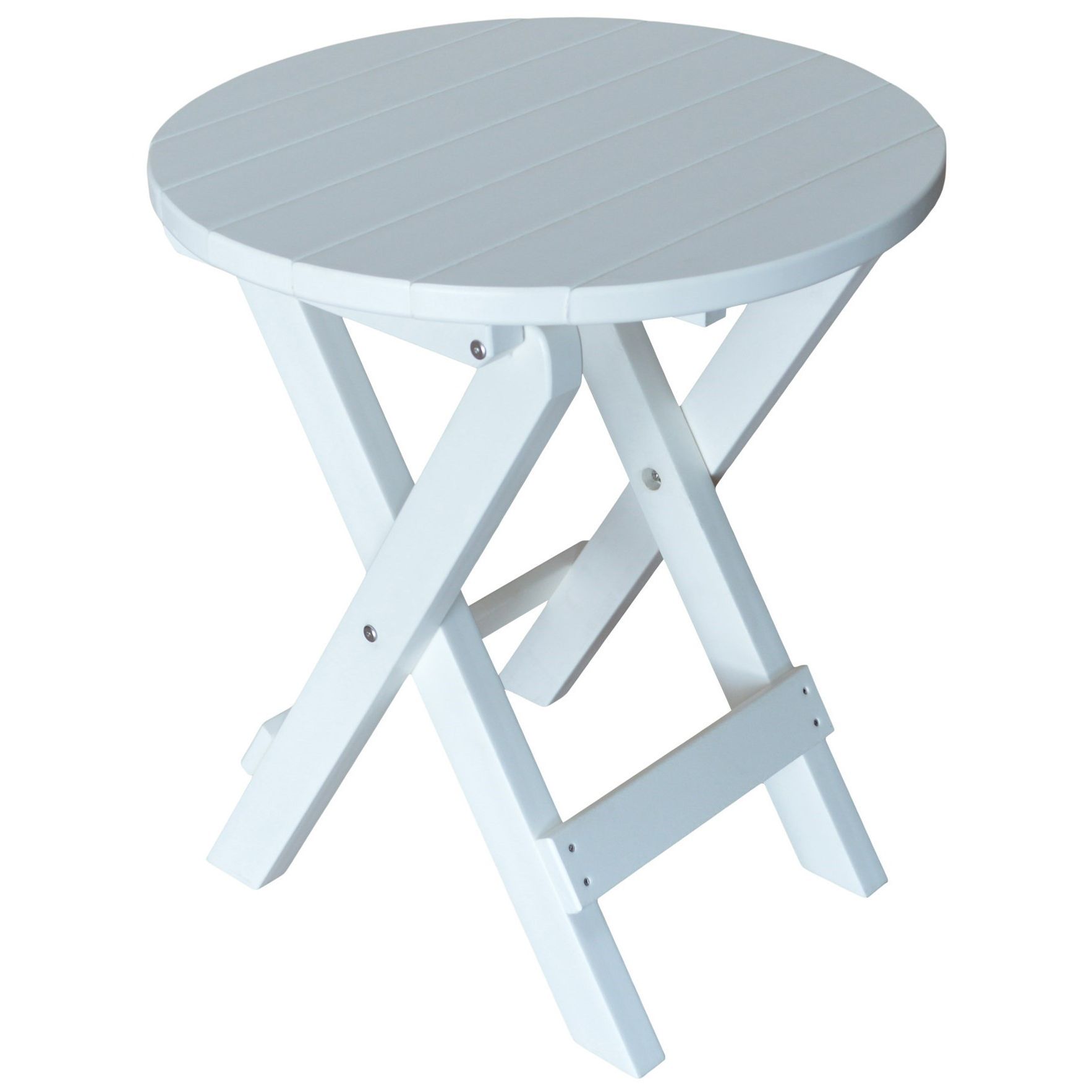 Poly Lumber Coronado Round Folding Bistro Table