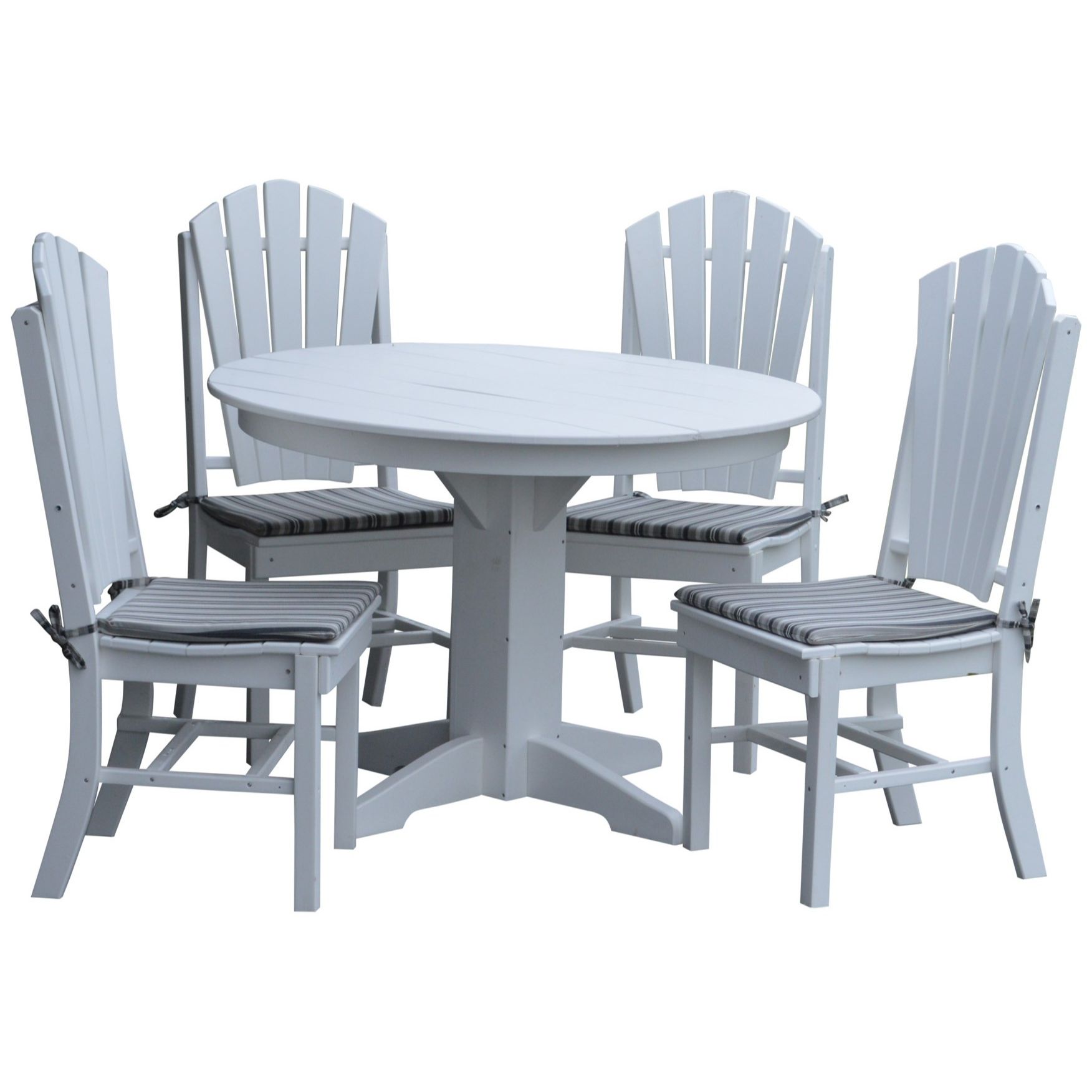Adirondack Dining Chair in Poly Lumber