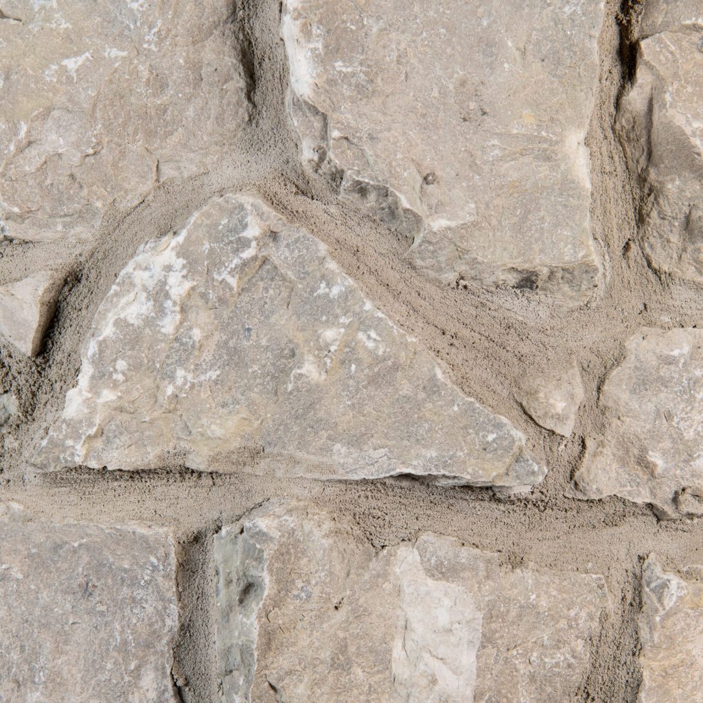 Gray Stone with Gray Grout