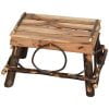 Rustic Hickory Foot Stool