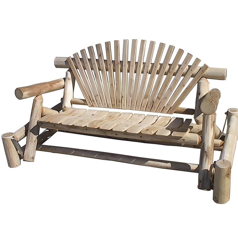 White Cedar Log Glider