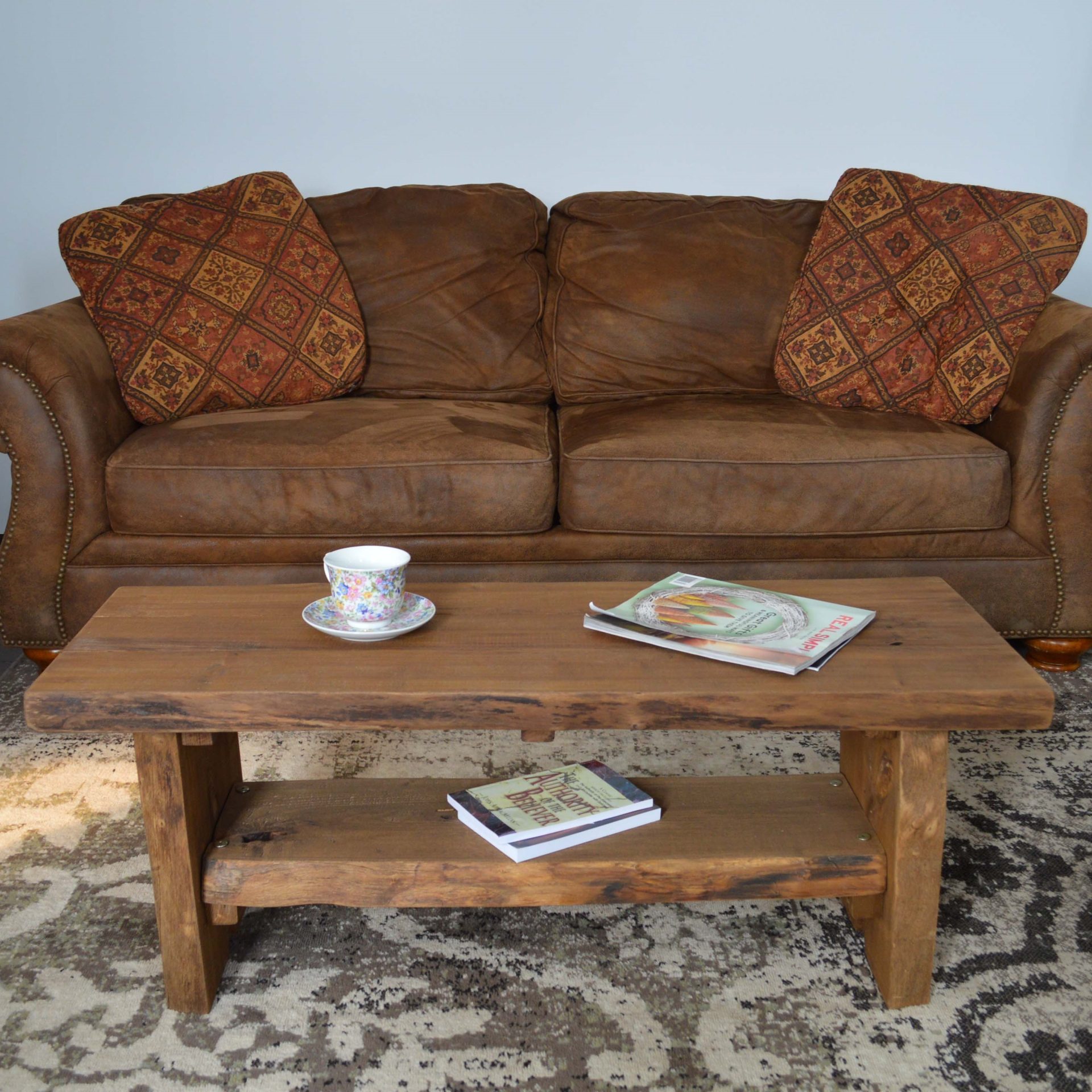 Live Edge Locust Sunrise Thicket Coffee Table