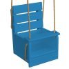 A&L Furniture Pine Baby Swing-Blue