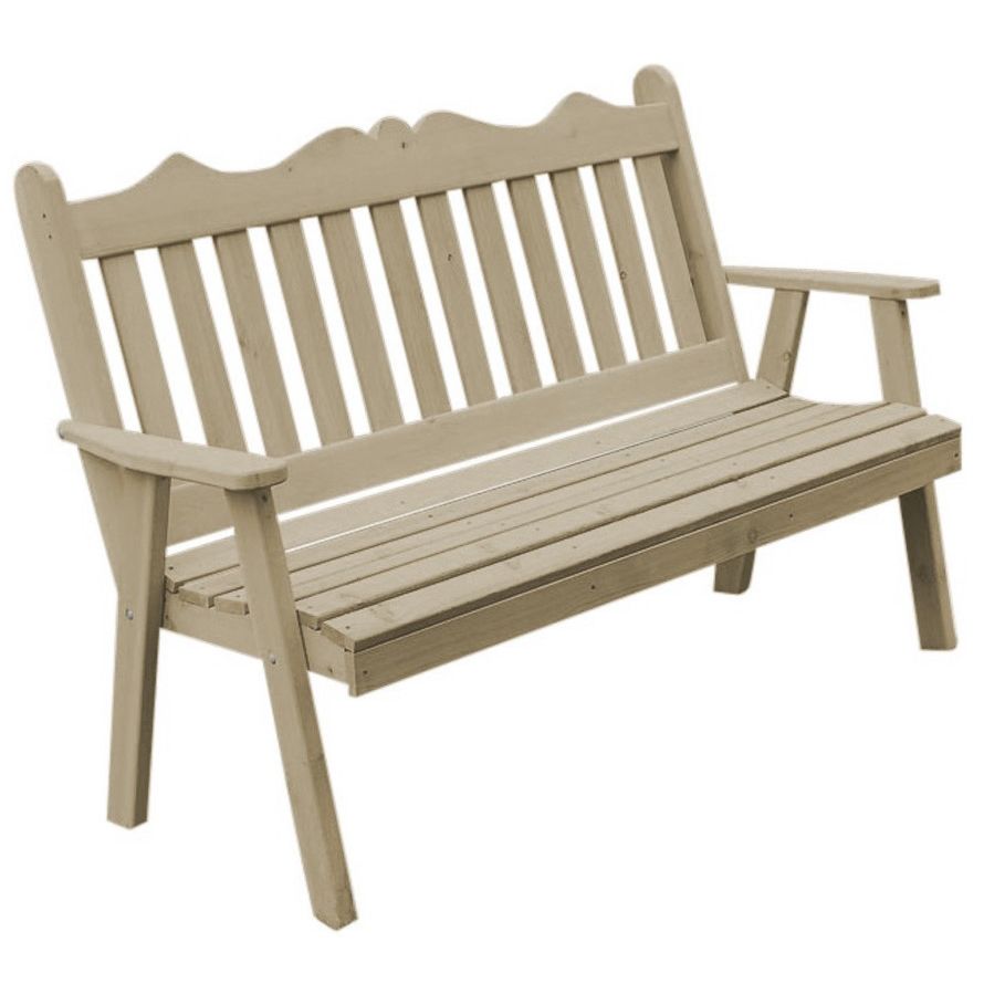 Pine Royal English Garden Bench