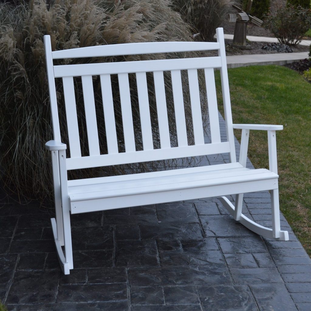 A&L Furniture Pine Double Classic Rocker