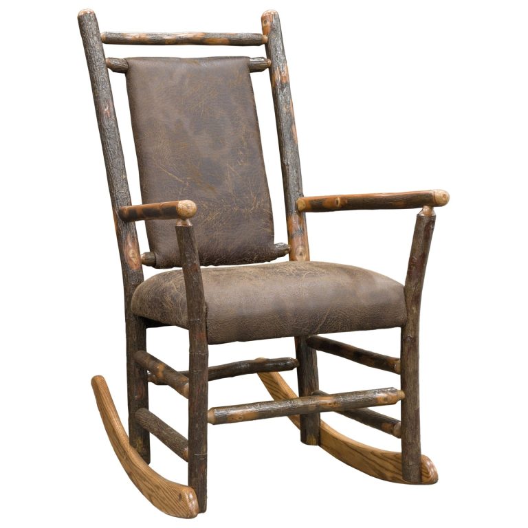 Rustic Hickory Rocking Chair