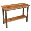 A&L Furniture Hickory Console Table
