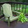 A&L Furniture Fanback Adirondack Chair