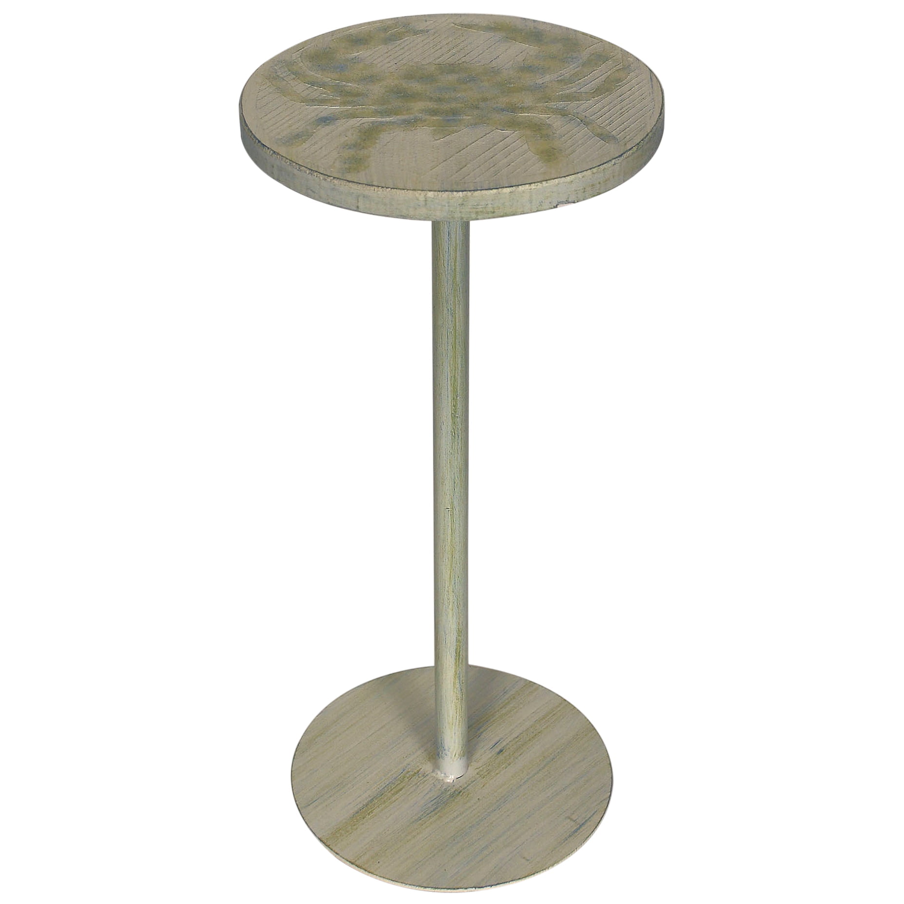 Small Coastal Round Drink Table