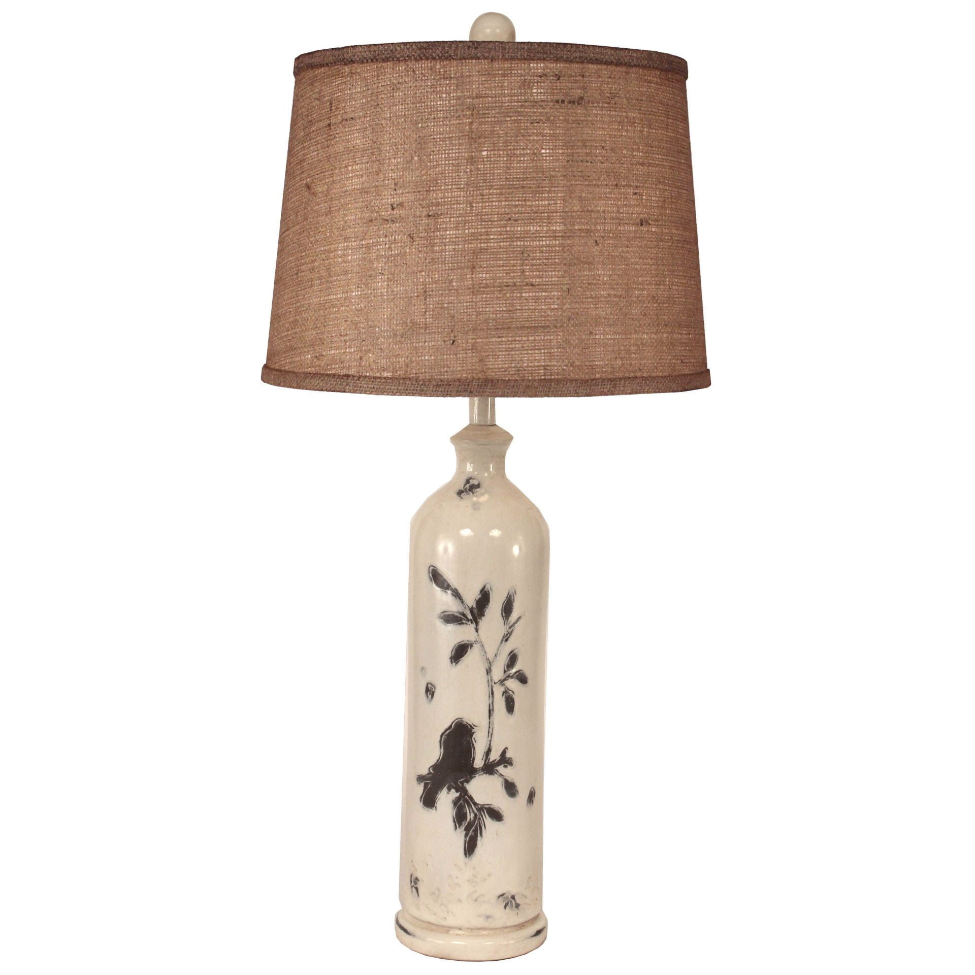 Tall Birds on a Branch Table Lamp