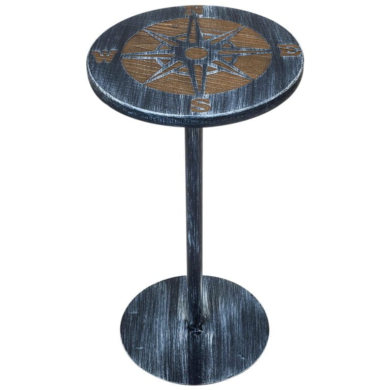 Coastal Round Drink Table