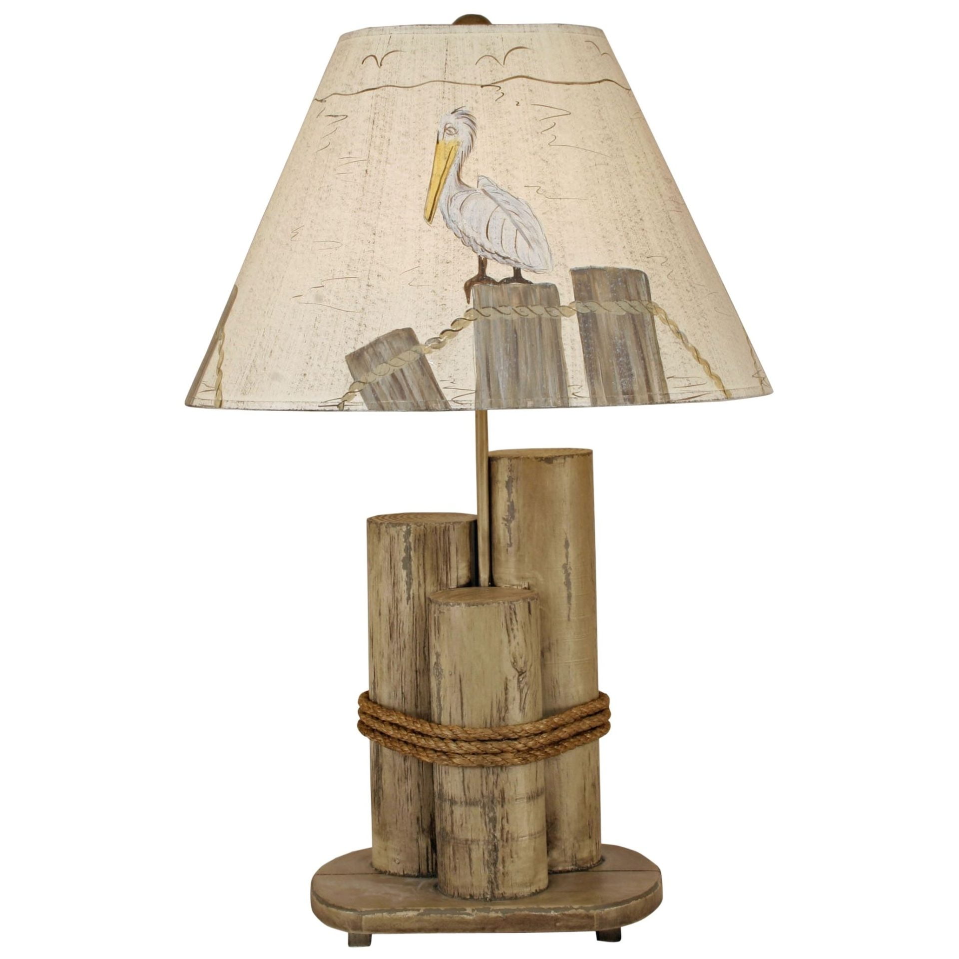 Dock Pilings Table Lamp