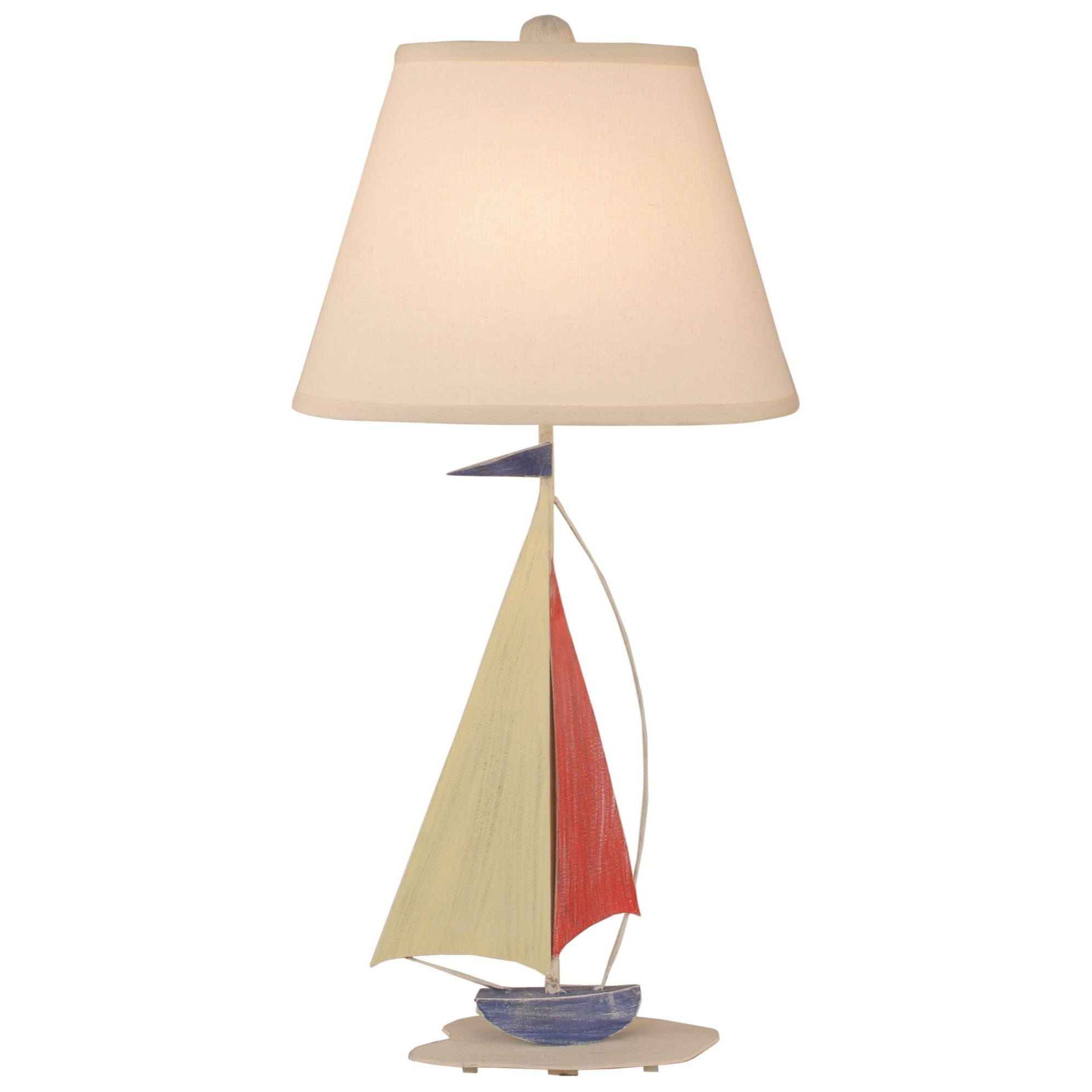 Iron Sailboat Table Lamp