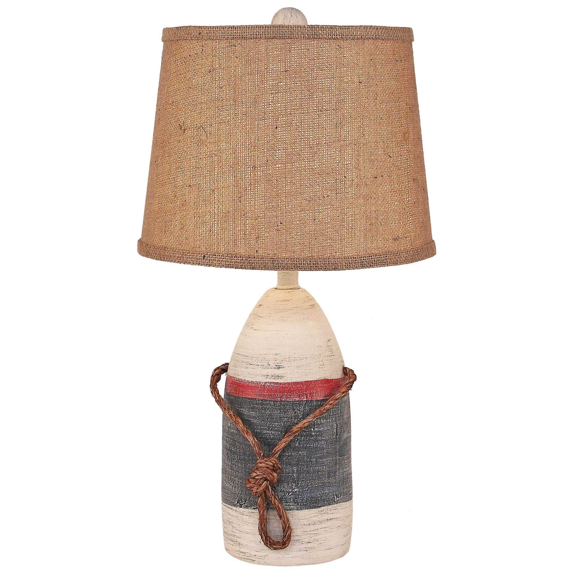 Small Buoy Table Lamp with Rope