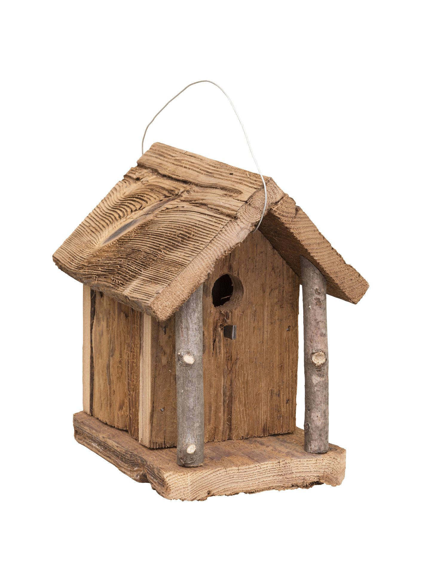 Rustic Barnwood Chalet Bird House