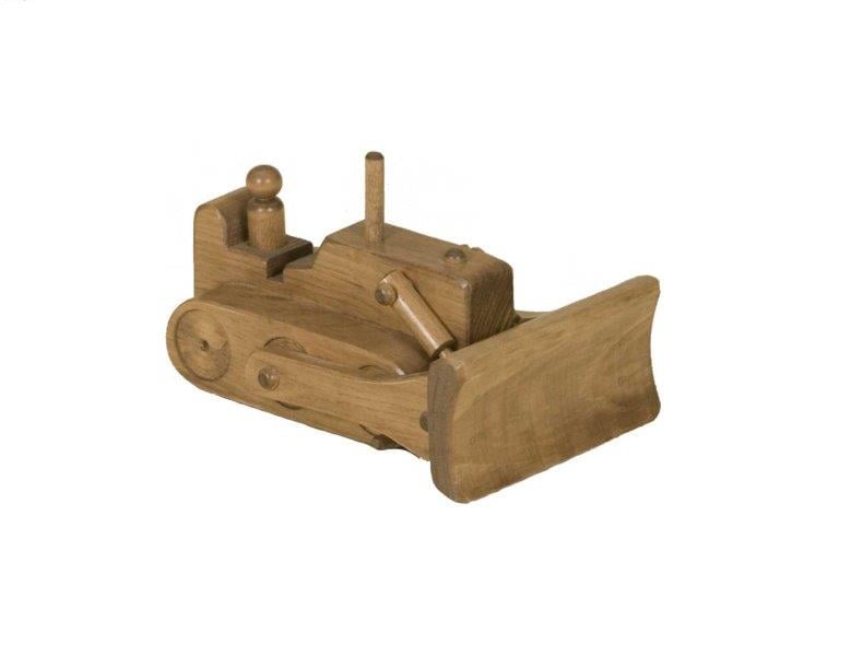 Child’s Wooden Bulldozer Toy