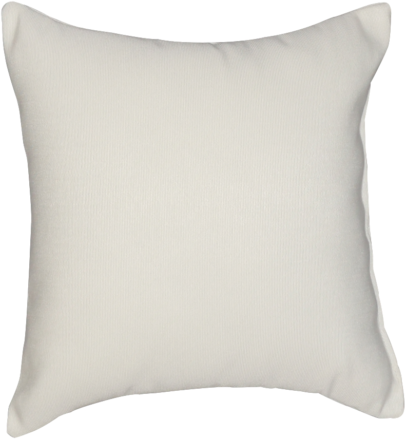 16″ Days End Throw Pillow in WHITE