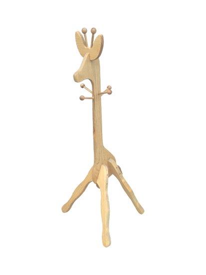 Pine 4 foot Child Size Giraffe Coat Rack