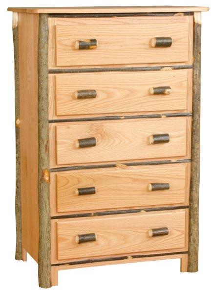 Rustic Hickory Chest – Available in 5 or 7 Drawers