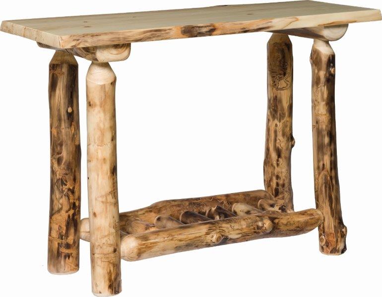 Rustic Aspen Sofa Table