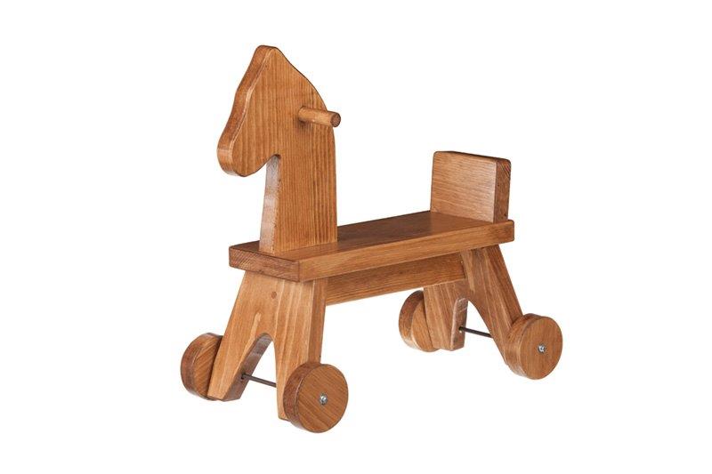 Children’s Wooden Ride On Horse