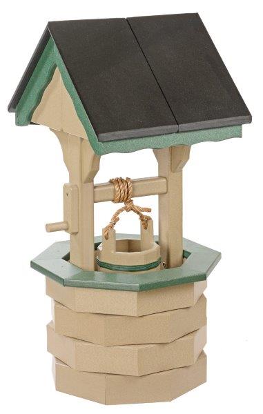33 Inch Outdoor Poly Wishing Well