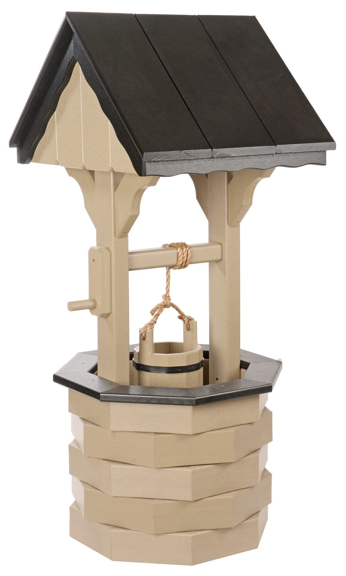 44 Inch Outdoor Poly Wishing Well