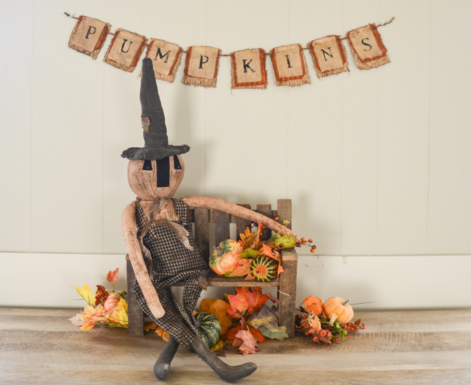 Rustic Scarecrow Seasonal Decor