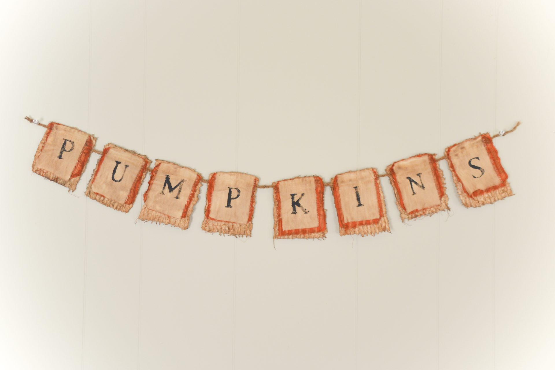 Rustic Pumpkin Banner