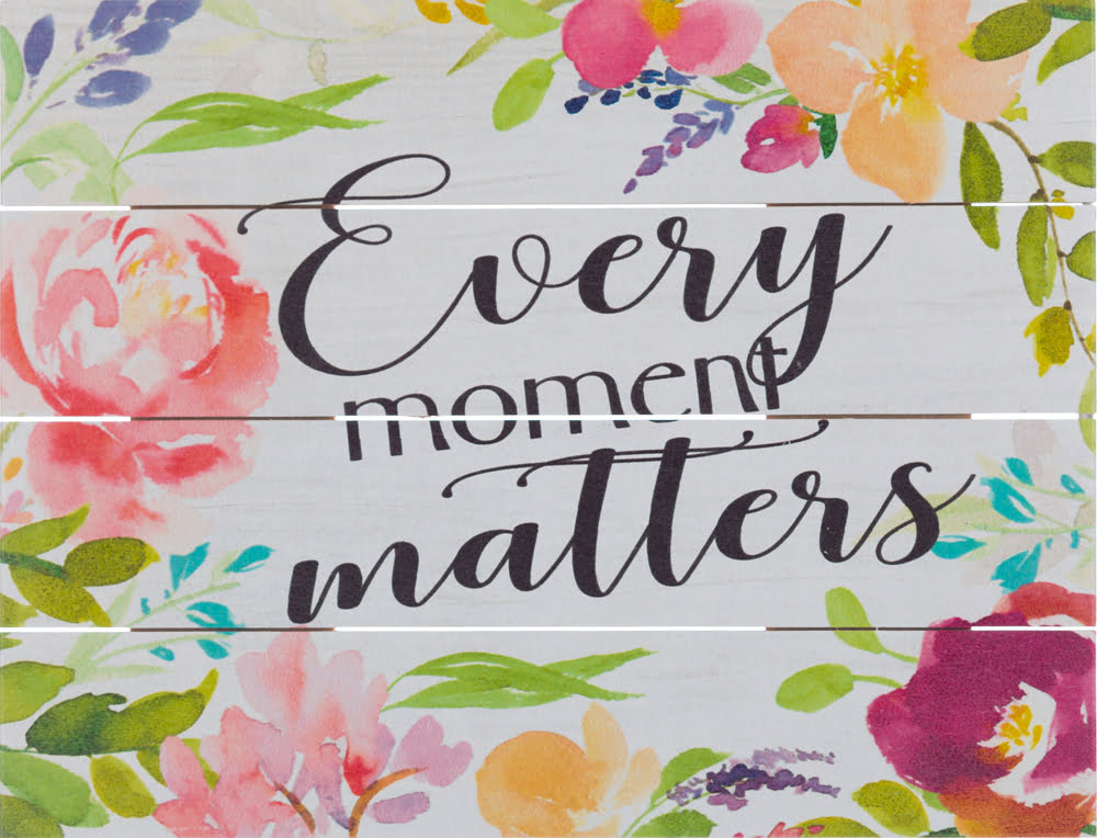 Wood Pallet Art – Every Moment