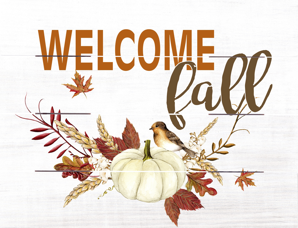 Wood Pallet Art – Welcome Fall