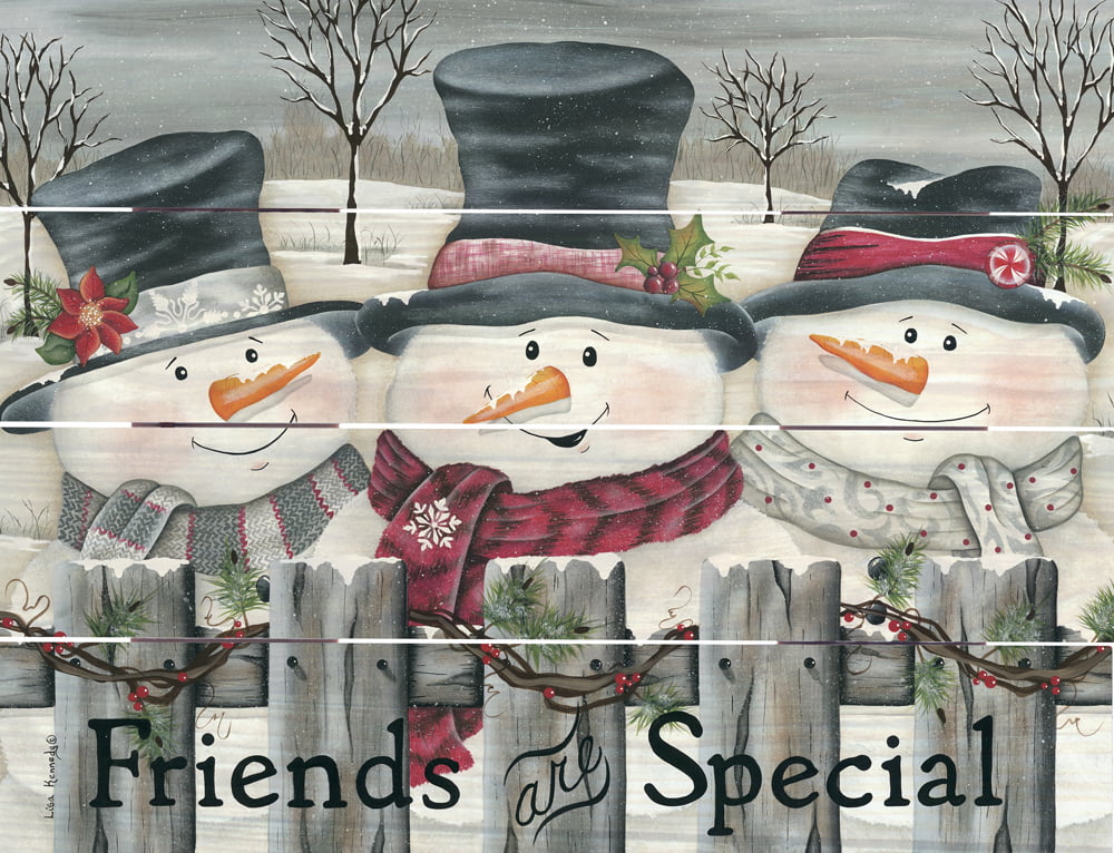 Wood Pallet Art – Friends are Special