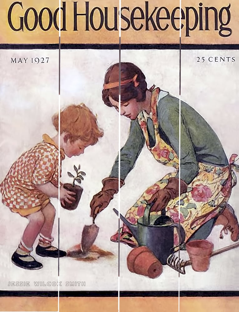 Wood Pallet Art – Good Housekeeping May 1927